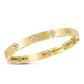 Love In Verona Bangle - Yellow Gold - Dracakis Jewellers